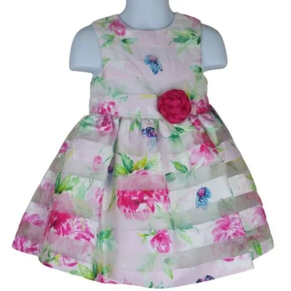 Pippa & Julie Sleeveless Floral Dress Size 24M